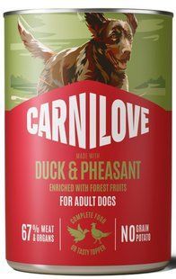 Carnilove DUCK & PHEASANT - консерви для собак (качка/фазан) - 400 г Petmarket