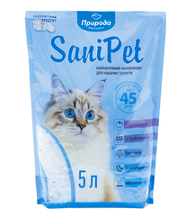 SaniPet силикагелевый наполнитель для кошачьего туалета - 5 л Petmarket