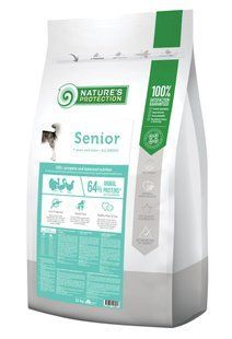 Nature's Protection Senior All Breeds корм для собак всіх порід старше 7 років - 18 кг Petmarket