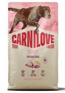 Carnilove&nbsp;True&nbsp;Fresh&nbsp;TURKEY&nbsp;холістик корм для собак (індичка) - 12&nbsp;кг Petmarket