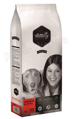 Amity CHICKEN & RICE - корм для собак (курица/рис) - 15 кг Petmarket