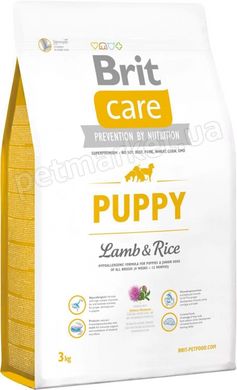 Brit Care PUPPY ALL BREED Lamb & Rice - корм для щенков всех пород (ягненок/рис) - 3 кг Petmarket