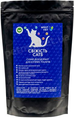 WestVet Свежесть Cats дезодорант для кошачьих туалетов - 1,2 кг Petmarket