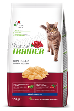 Trainer Natural ADULT With Fresh Chicken - корм для кошек (курица) - 10 кг Petmarket