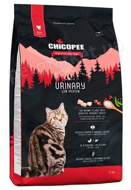 Chicopee Holistic Nature ADULT URINARY Low Protein - беззерновой корм для профилактики и лечения мочекаменной болезни у кошек - 8 кг % Petmarket