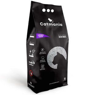 CATMANIA - бентонітовий наповнювач для котячого туалету з ароматом лаванди Petmarket