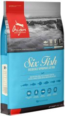 Orijen SIX FISH корм для кошек и котят (рыба) - 5,4 кг Petmarket