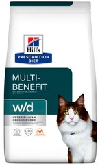 Hill's PD w/d - корм для котів при цукровому діабеті та для контролю ваги - 3 кг Petmarket