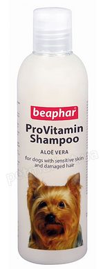 Beaphar PRO VITAMIN Aloe Vera - шампунь для собак с чувствительной кожей и сухой шерстью - 250 мл Petmarket