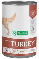 Nature's Protection with Turkey влажный корм с индейкой для собак - 400 г Petmarket