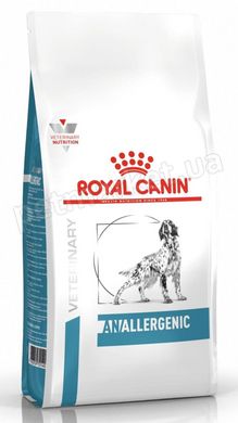 Royal Canin ANALLERGENIC - лечебный корм для собак при пищевой непереносимости или аллергии - 3 кг % Petmarket