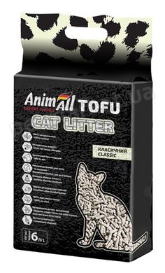 AnimAll TOFU Classic - ТОФУ Класік - соєвий наповнювач для котів - 6 л / 2,6 кг Petmarket