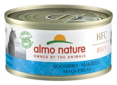 Almo Nature HFC Jelly Скумбрия в желе - влажный корм для кошек, 70 г Petmarket