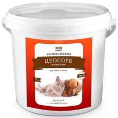 Eco Instinct ЦЕОСОРБ Магне Плюс - добавка для собак и кошек - 1 кг Petmarket