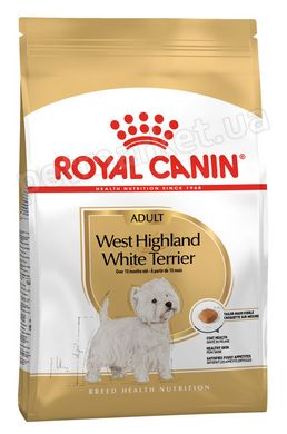 Royal Canin West Highland White Terrier - Роял Канін сухой корм для вест хайленд уайт терьеров (вести) - 500 г Petmarket