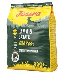 Josera Lamm & Batate - беззерновий корм для собак (ягня/батат) - 900 г Petmarket