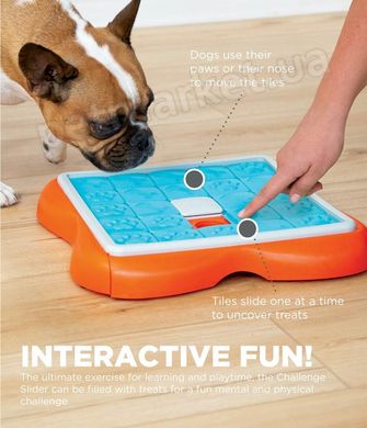 Nina Ottosson Challenge Slider Puzzle - интерактивная игрушка для собак Petmarket