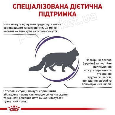 Royal Canin CALM - лікувальний корм для зниження тривожності і стресу у котів - 2 кг % Petmarket