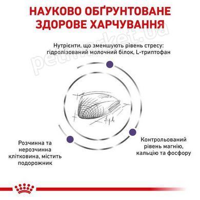 Royal Canin CALM - лікувальний корм для зниження тривожності і стресу у котів - 2 кг % Petmarket