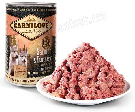 Carnilove PUPPY Salmon & Turkey - консервы для щенков (лосось/индейка) - 400 г Petmarket