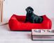 Harley and Cho DREAMER Velvet Red - спальне місце для собак і котів - S 60x45 см %