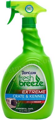 TropiClean CRATE & KENNEL Spray - спрей для знищення запаху в клітках і будках Petmarket