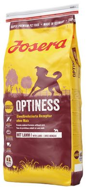 Josera Optiness - корм с низким содержанием протеина для собак (ягненок) - 900 г Petmarket