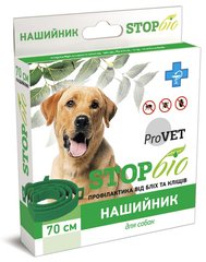 ProVET STOP-Био - ошейник от блох и клещей для собак, 70 см Petmarket