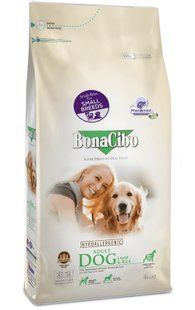 BonaCibo Adult Dog Small Breed Lamb&Rice - гипоалергенный корм для собак маленьких пород (ягненок/рис) - 4 кг Petmarket