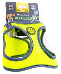 GimDog Alfresco шлея сітка + неопрен для собак - L 47-50 см, жовтий Petmarket