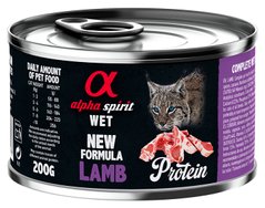 Alpha Spirit Adult Cat Lamb - консервы для кошек (ягненок) Petmarket