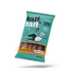 Half&Half Лакомство для взрослых собак с курицей в форме палочек, 100 г Petmarket