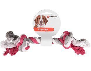 Flamingo COTTON BONE 2 Knots - Канат 2 вузла - іграшка для собак - 22 см Petmarket