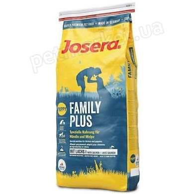 Josera FAMILY PLUS - корм для цуценят, вагітних і годуючих собак - 15 кг Petmarket