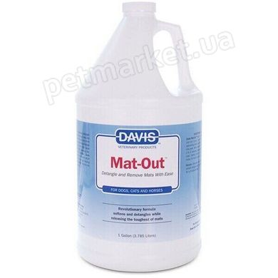 Davis MAT-OUT - МЕТ-АУТ - спрей від ковтунів для собак і котів - 3,8 л % Petmarket