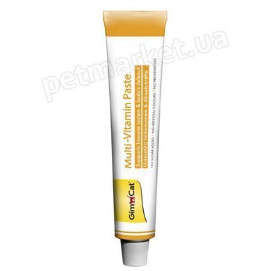 GimCat MULTI-VITAMIN - мультивітамінна паста для кішок - 200 г Petmarket
