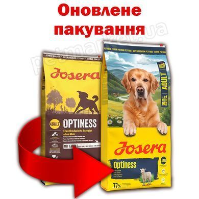 Josera Optiness - корм с низким содержанием протеина для собак (ягненок) Petmarket