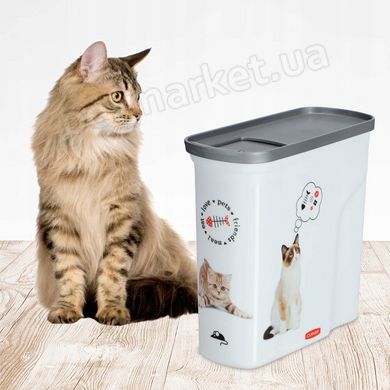 PetLife FOOD BOX 2 L (1 кг) - контейнер для зберігання сухого корму (кішки) Petmarket