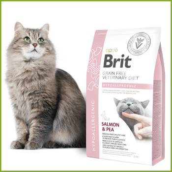 лечебный корм для котов Brit