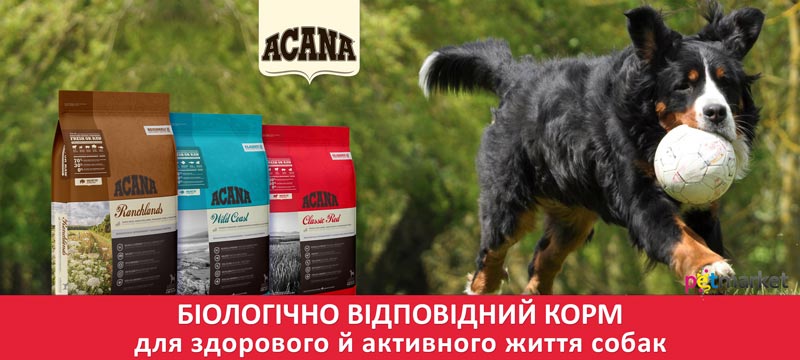 Acana корм для собак з доставкою по Україні